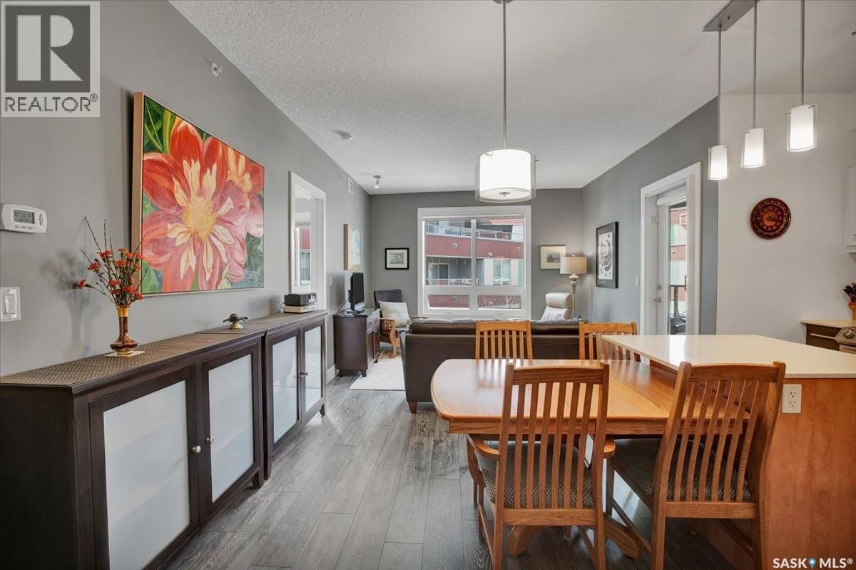304 404 C Avenue S, Saskatoon, SK - Indoor Photo Showing Dining Room