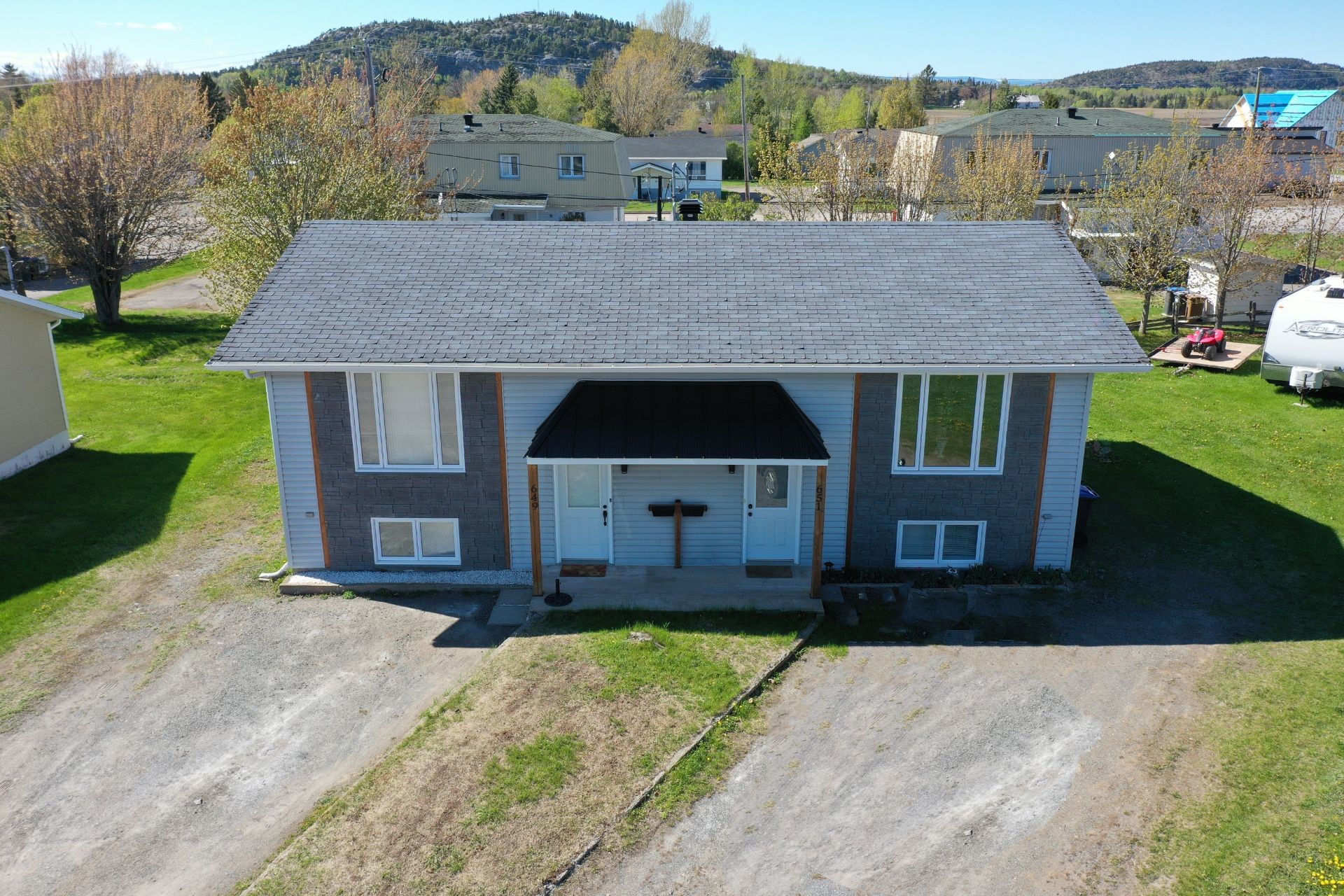 Photo aérienne - 649 - 651 Av. Langlais, Saint-Pascal, QC - Outdoor