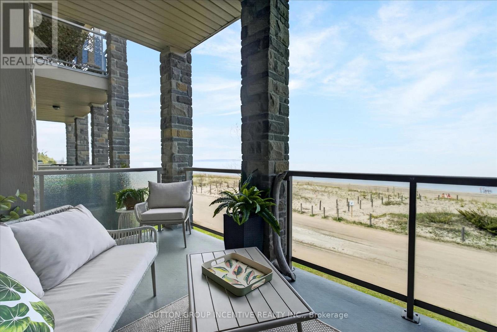 Beach Balcony - 209 - 764 River Road E, Wasaga Beach, ON - Outdoor With Balcony