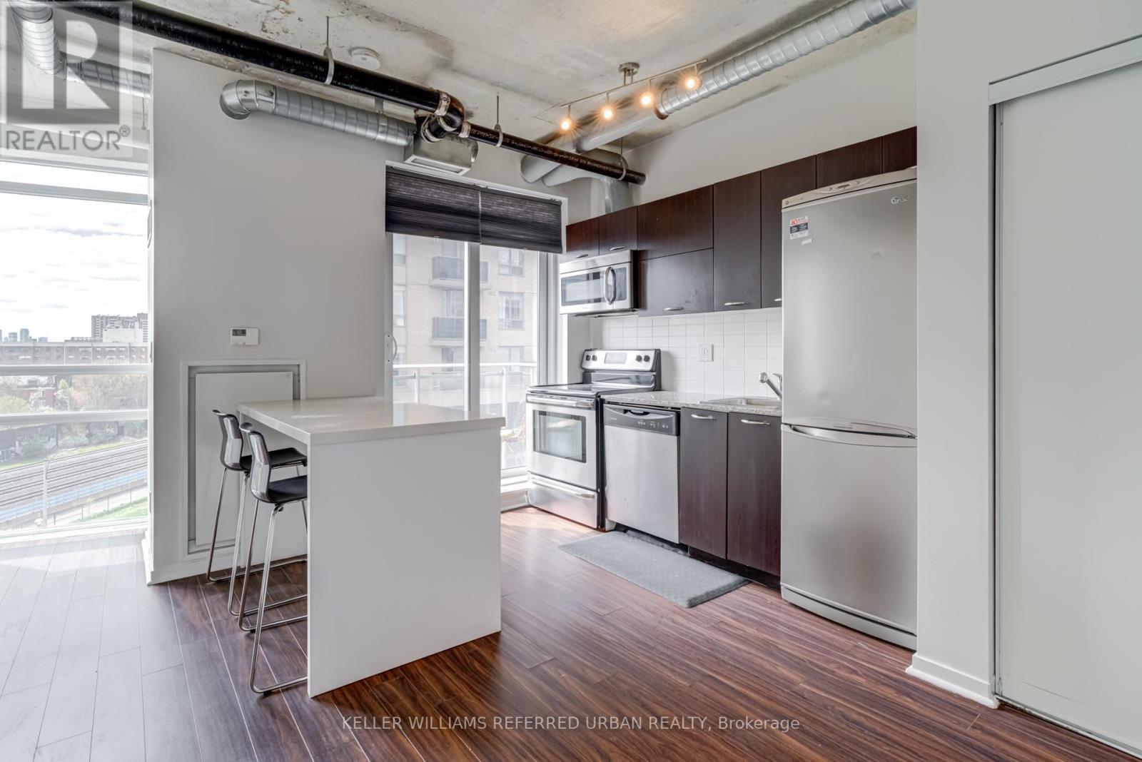 802 - 170 Sudbury Street, Toronto, ON - Indoor Photo Showing Kitchen