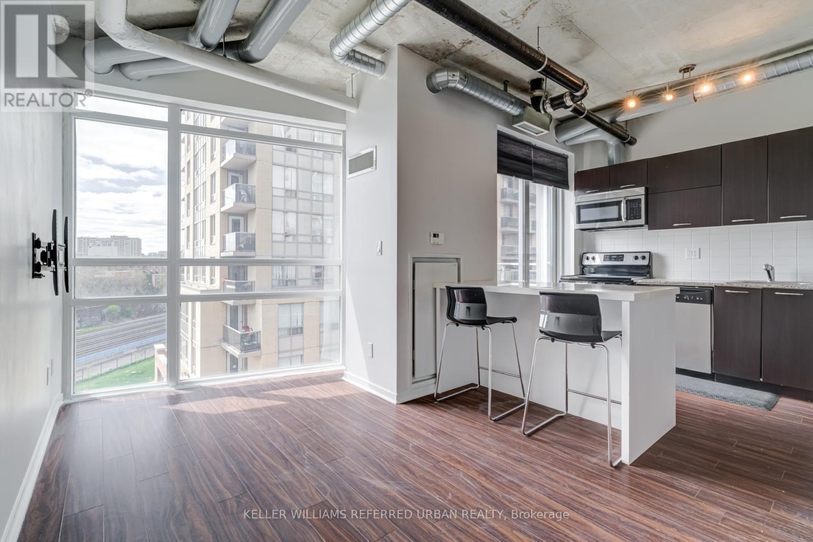 802 - 170 Sudbury Street, Toronto, ON - Indoor Photo Showing Kitchen