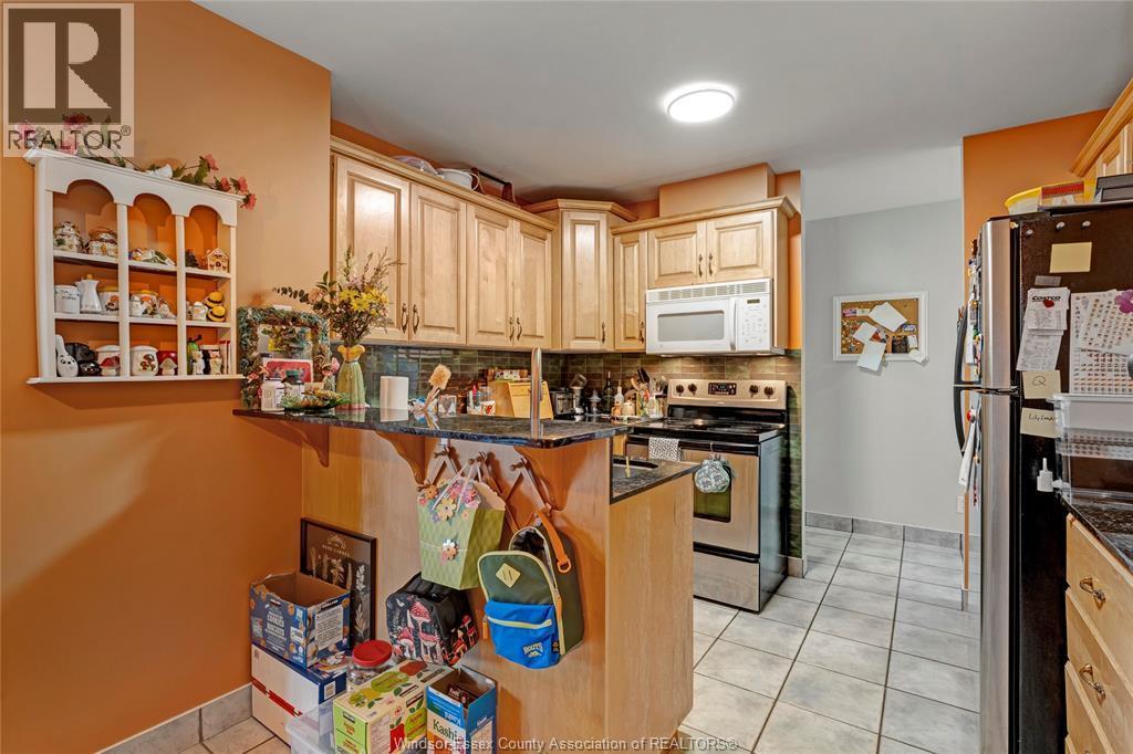 540 Ouellette Unit# 7B, Windsor, ON - Indoor Photo Showing Kitchen