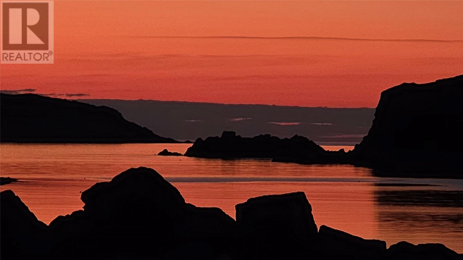 sunset from wharf - 8, 8A, 10 Main Street, Twillingate, NL