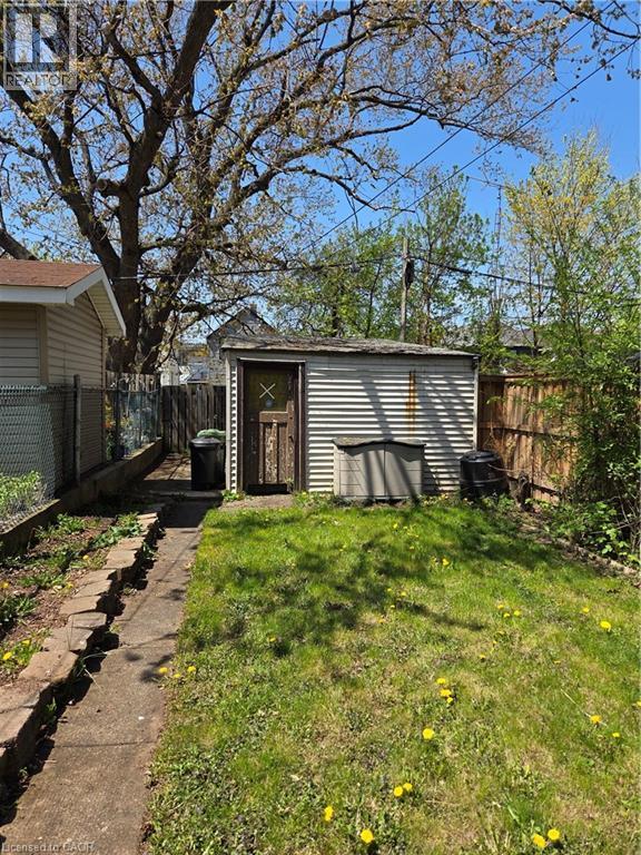 Expansive rear yard featuring green space and mature trees - 125 Cavell Avenue, Hamilton, ON - Outdoor