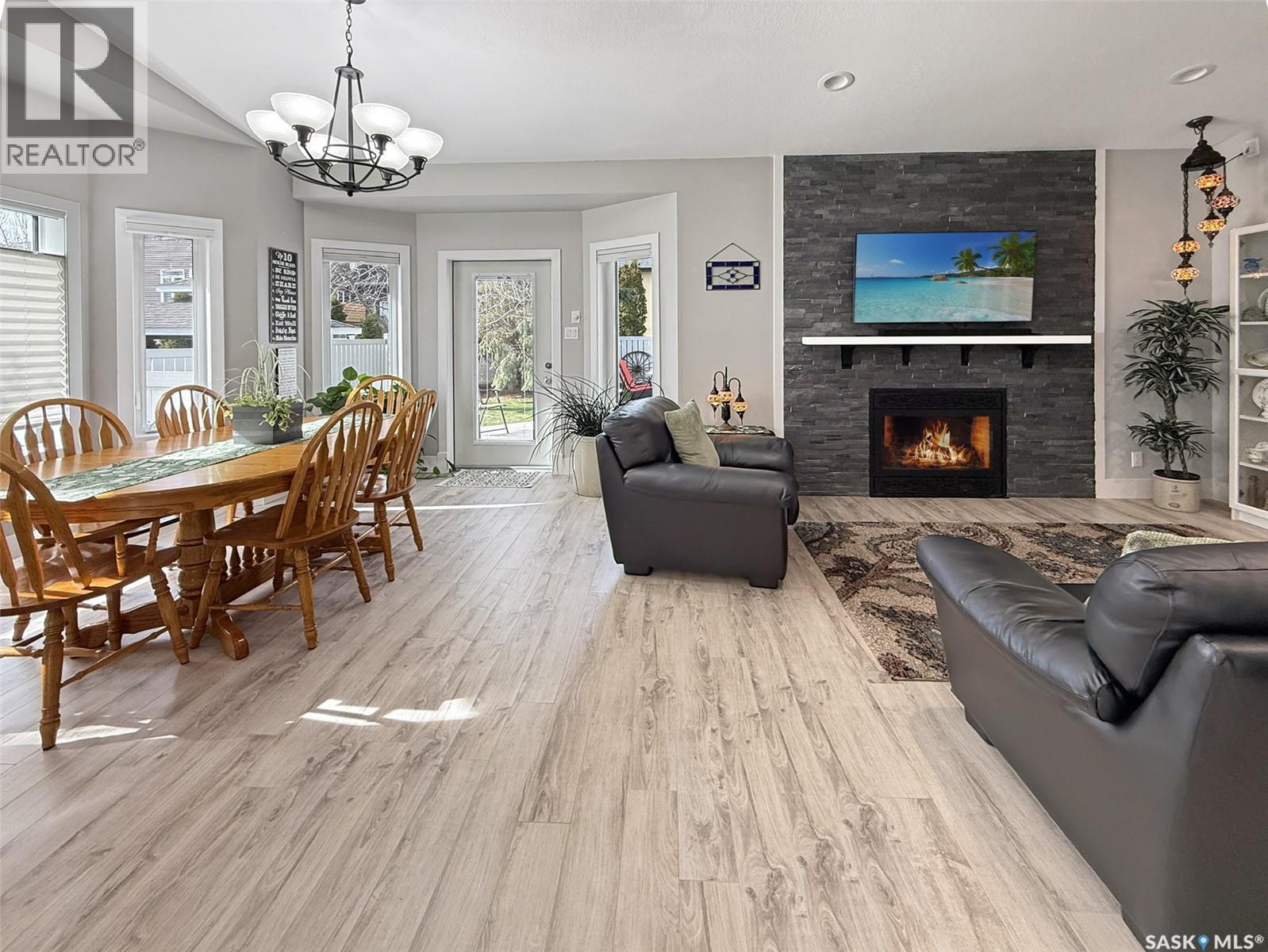623 Highland Drive, Swift Current, SK - Indoor With Fireplace