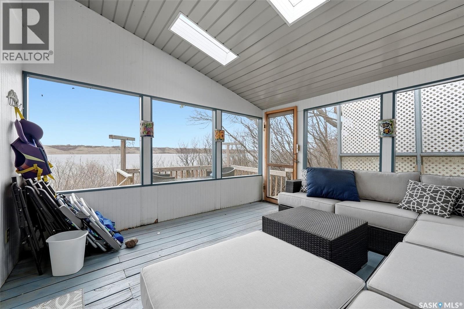 57 Sebolt Bay, Lumsden Beach, SK - Outdoor With Deck Patio Veranda With Exterior