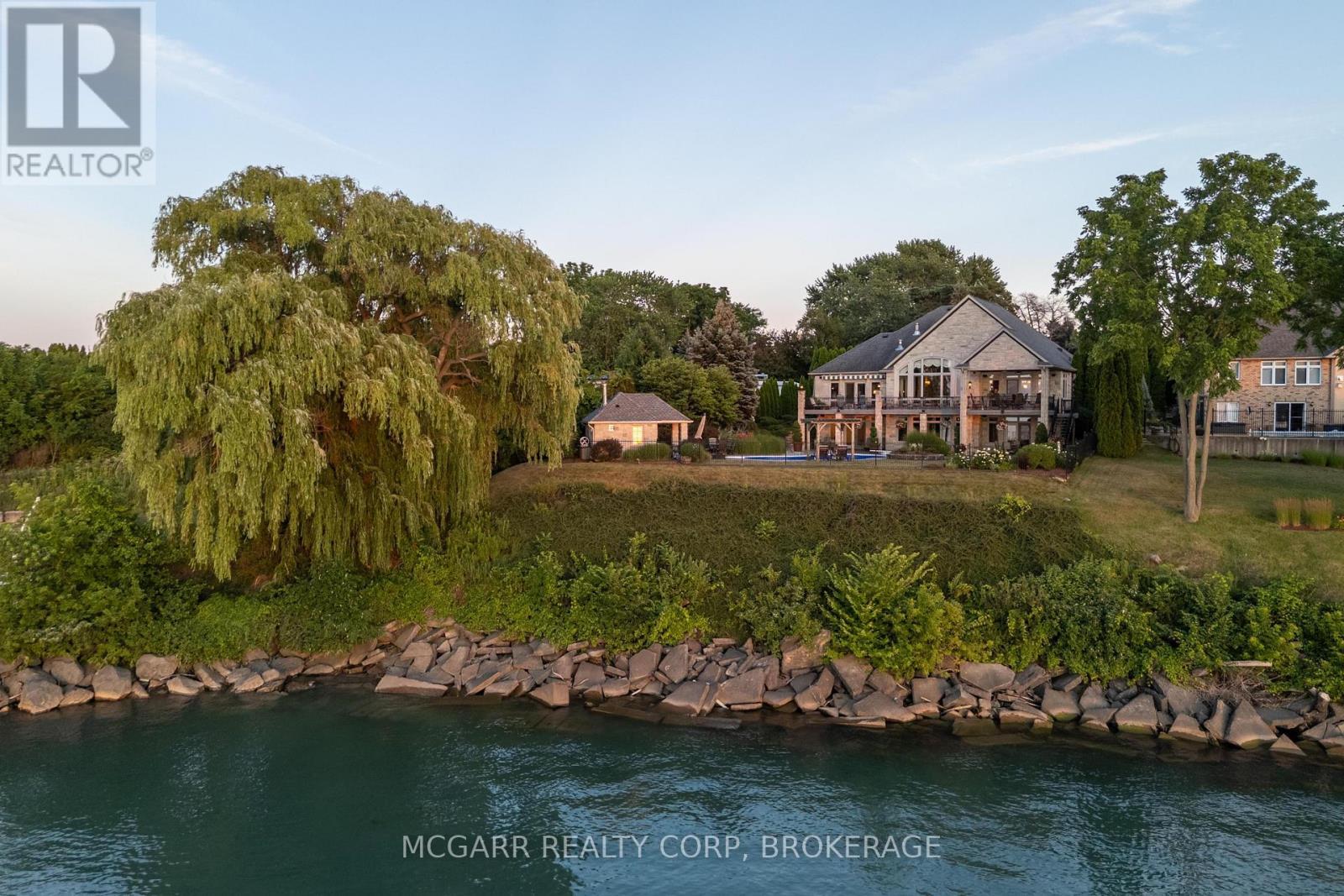 Shoreline protection - 89 October Drive, St. Catharines (Lakeshore), ON - Outdoor With Body Of Water With Deck Patio Veranda