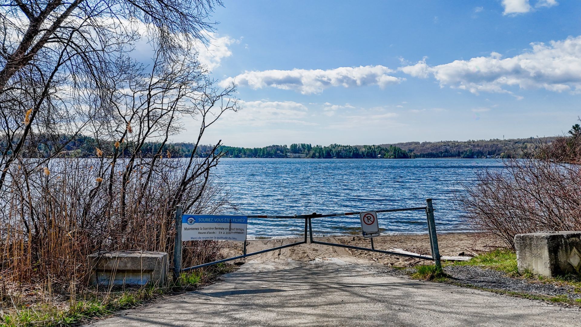 Water access - Rue Dubois, Sainte-Catherine-De-Hatley, QC