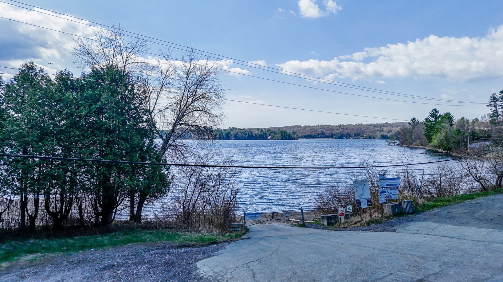 Water access - Rue Dubois, Sainte-Catherine-De-Hatley, QC