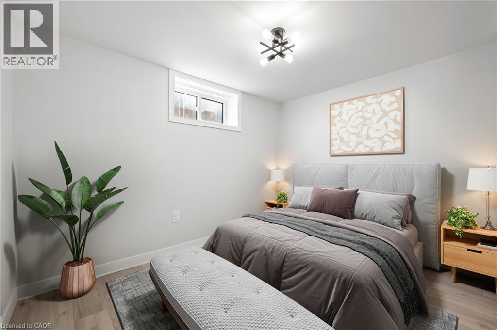 Digitally staged photo - 1180 Union Street, Kitchener, ON - Indoor Photo Showing Bedroom