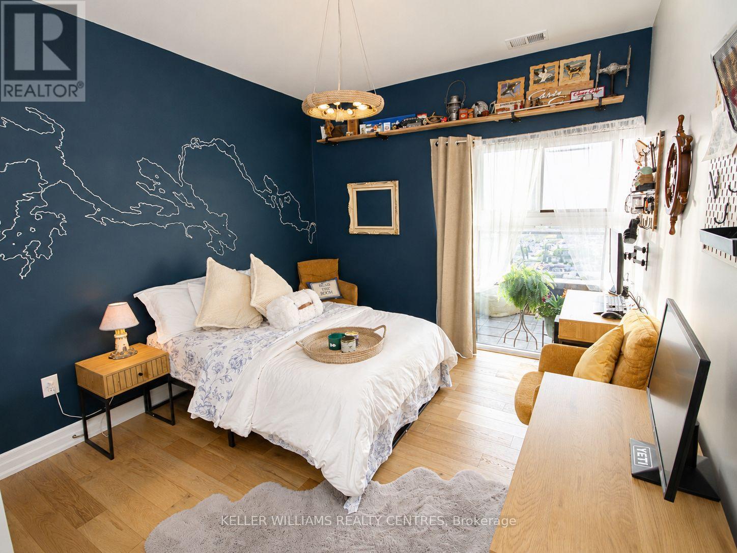 Bright and spacious - multi purpose - 1107 - 1880 Gordon Street, Guelph, ON - Indoor Photo Showing Bedroom