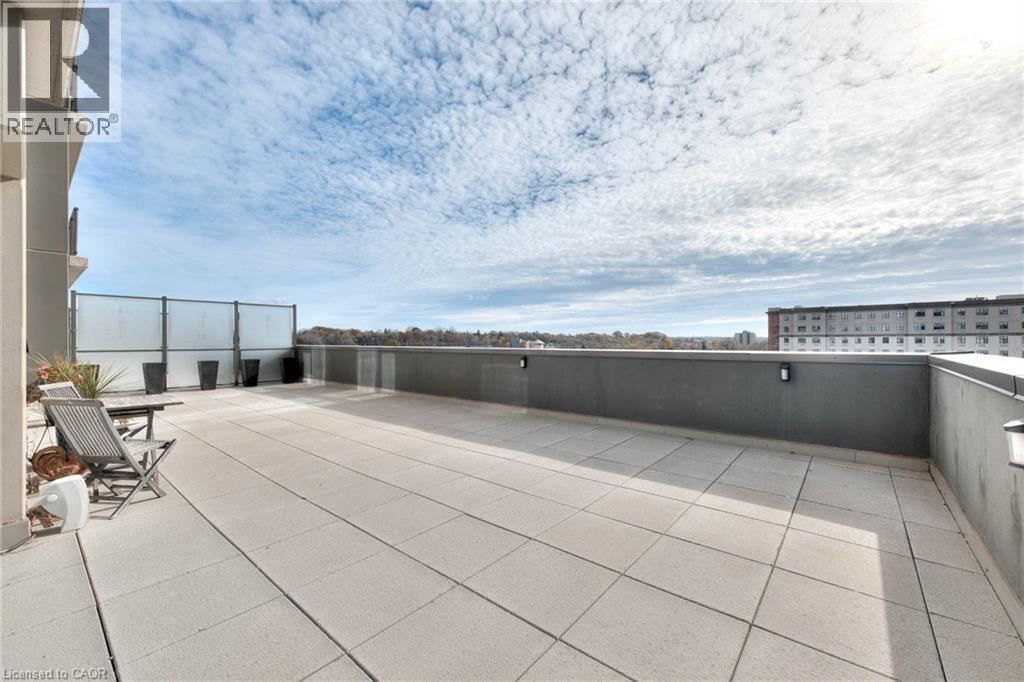 Private terrace - 50 Grand Avenue S Unit# 602, Cambridge, ON - Outdoor