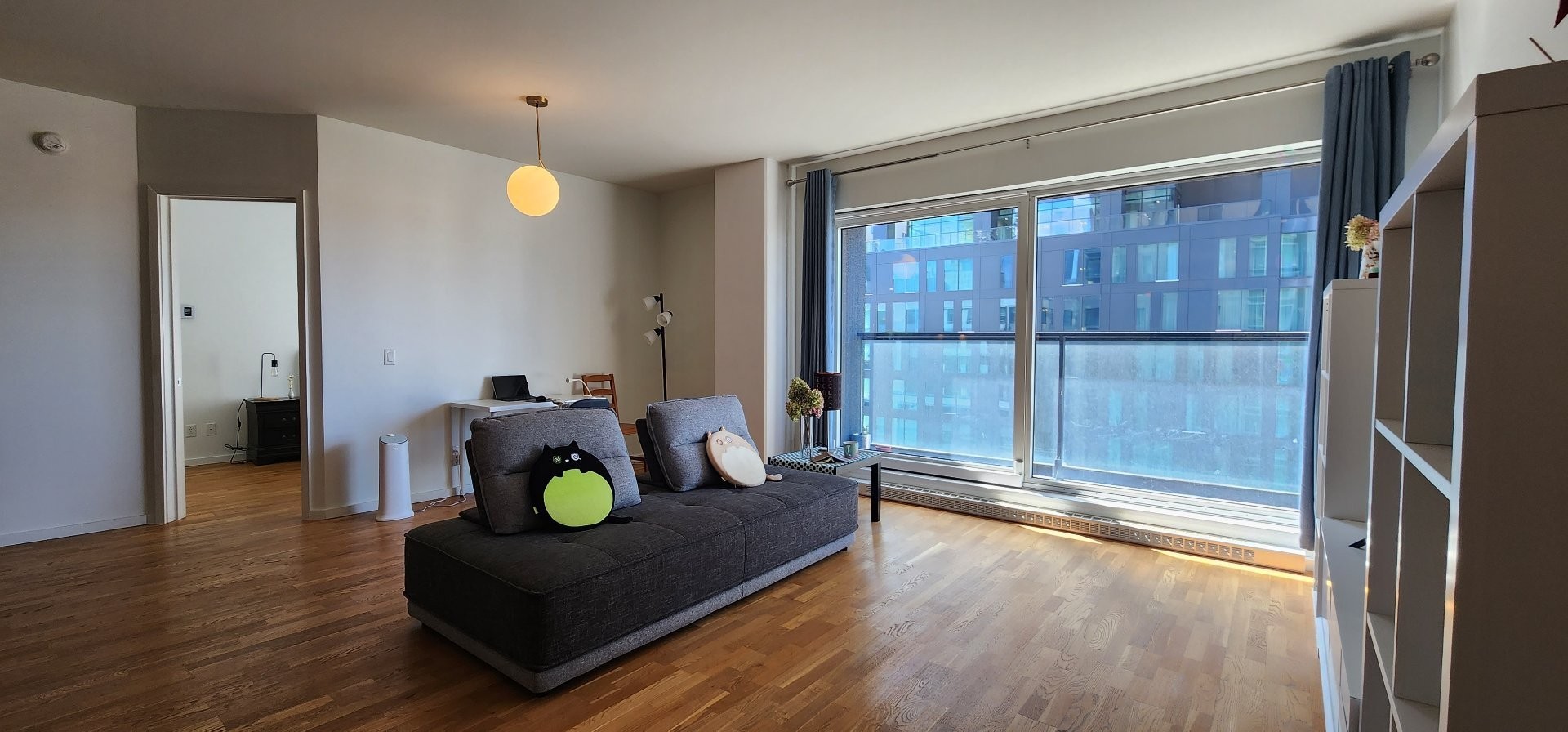 Living Room - 1505-350 Boul. De Maisonneuve O., Montréal (Ville-Marie), QC - Indoor Photo Showing Living Room