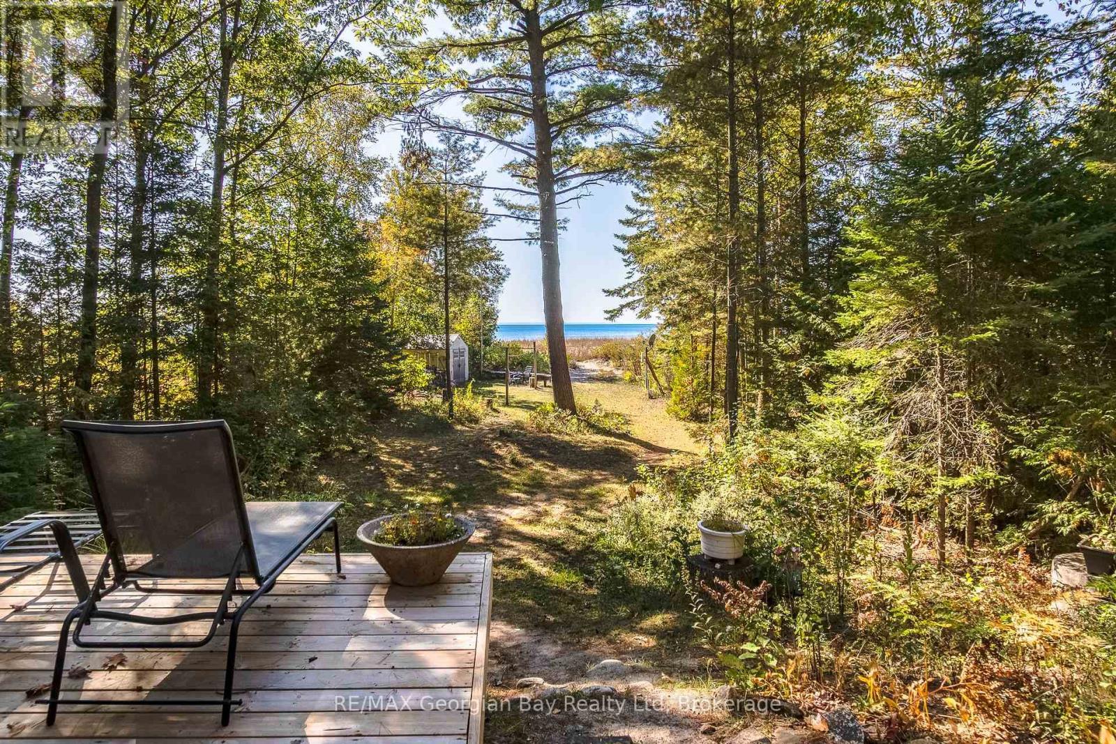 100 Nottawaga Drive, Tiny, ON - Outdoor With Deck Patio Veranda With View