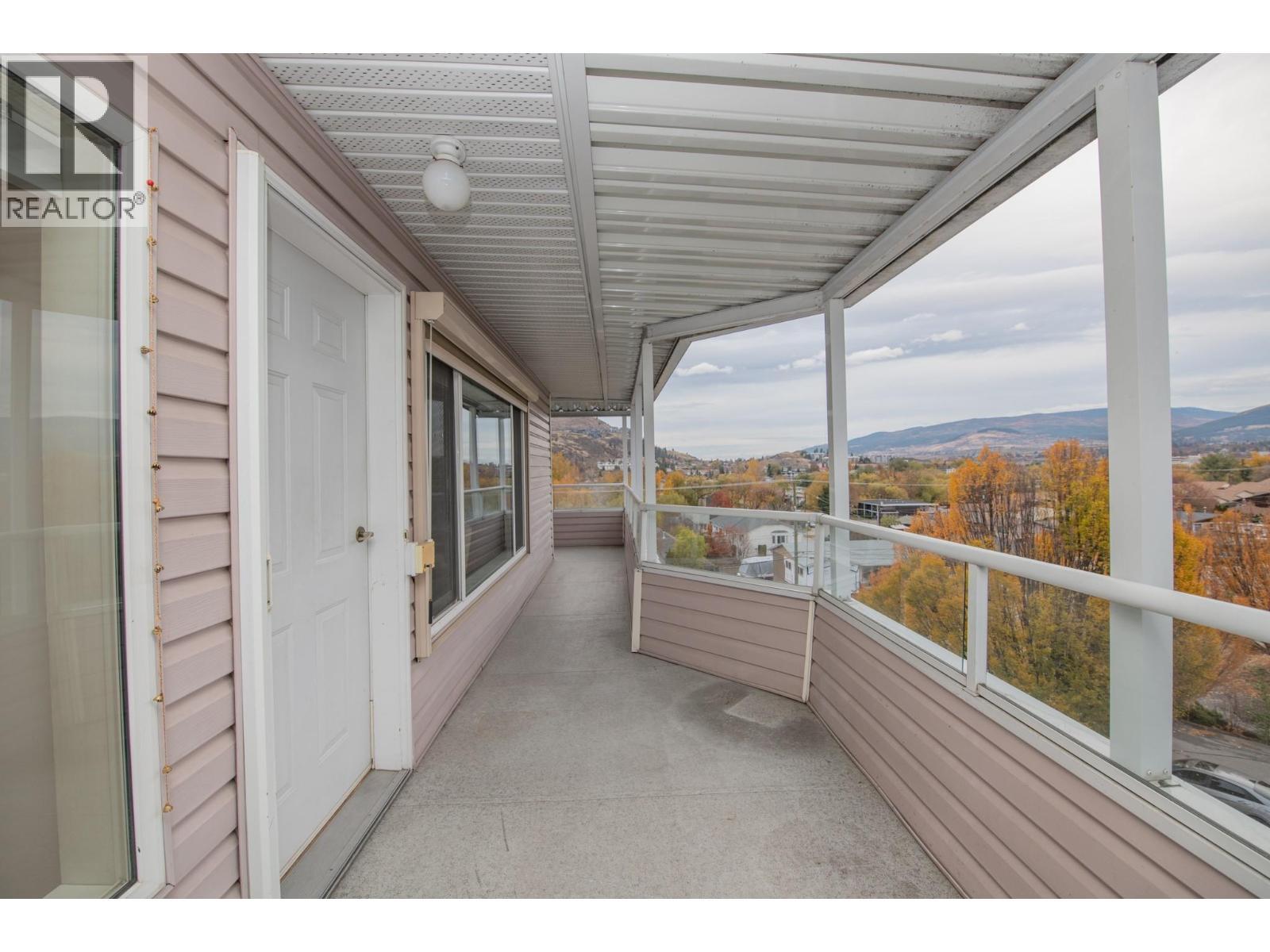 Exterior door from living room - 3929 22 Avenue Unit# 309, Vernon, BC - Outdoor With Exterior