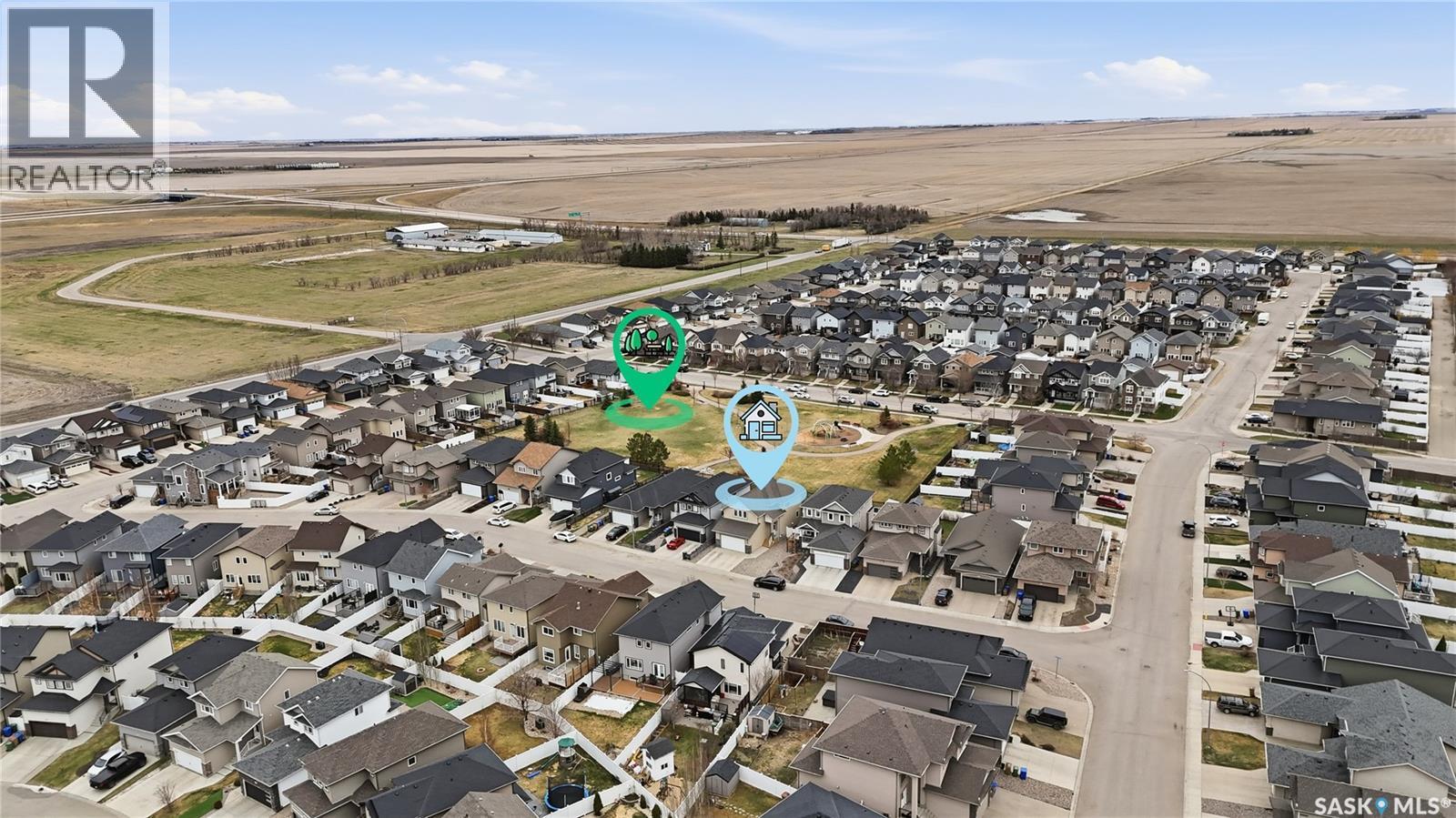 8806 Barootes Way, Regina, SK - Outdoor With View