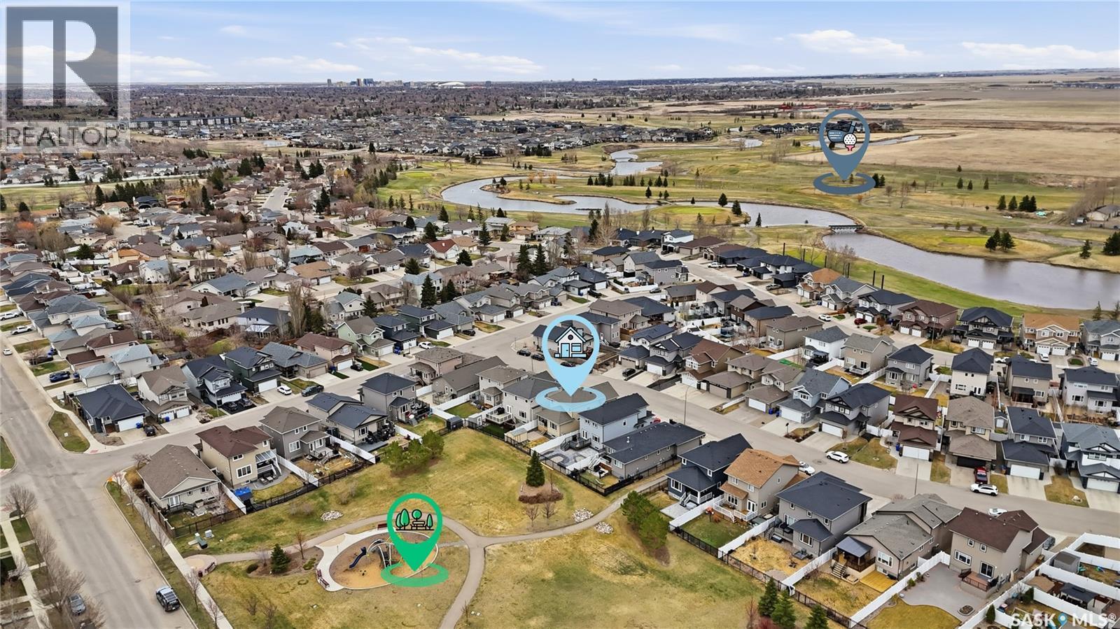 8806 Barootes Way, Regina, SK - Outdoor With View