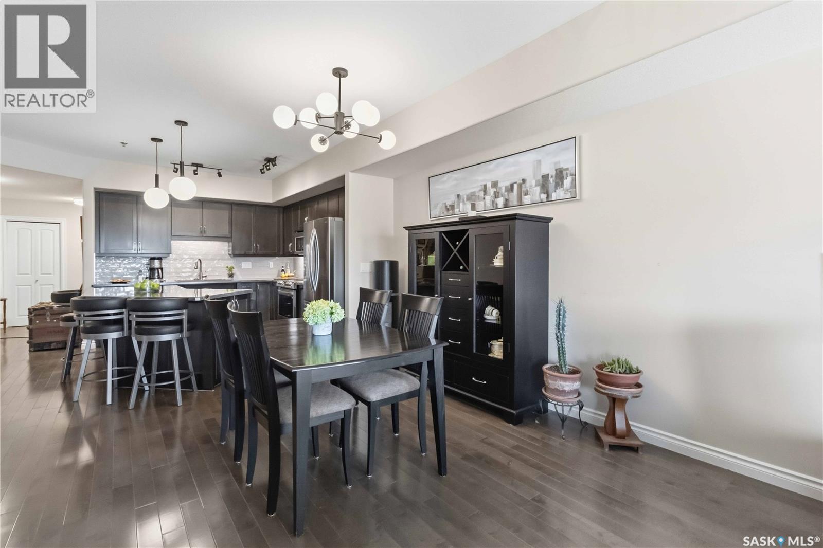 204 227 Pinehouse Drive, Saskatoon, SK - Indoor Photo Showing Dining Room