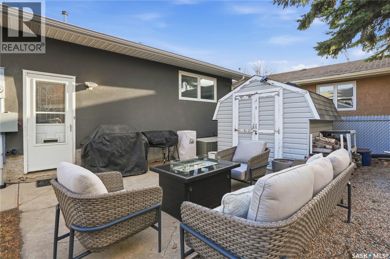 119 Pappas Crescent, Regina, SK - Outdoor With Deck Patio Veranda With Exterior