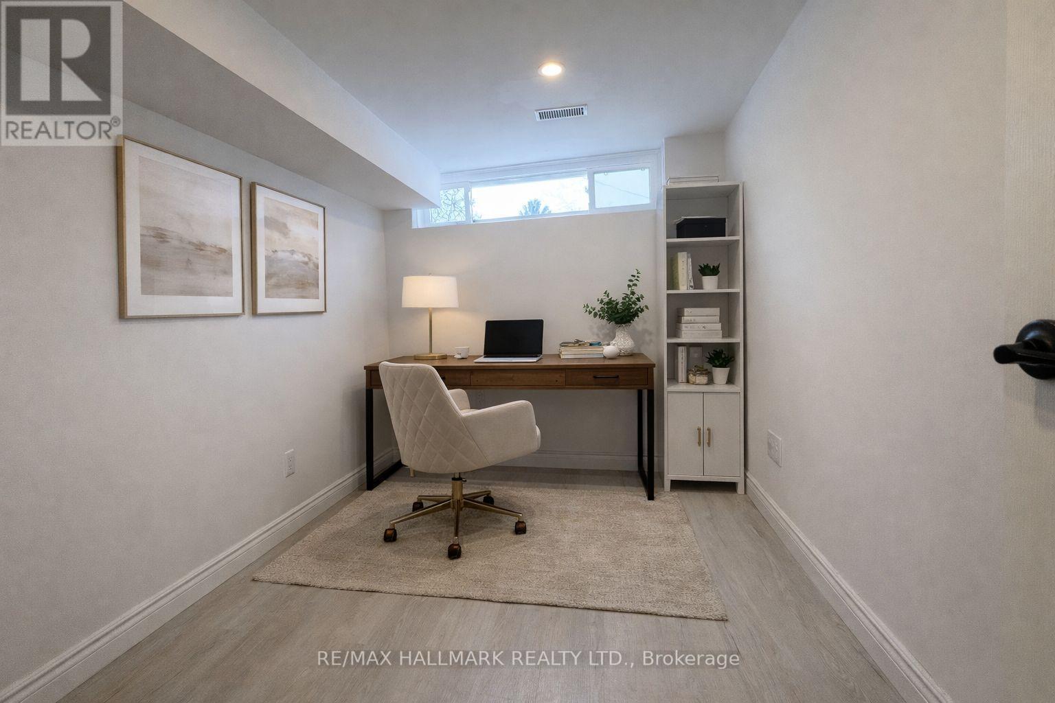 #Basement - 6 Bailey Crescent, Aurora, ON - Indoor Photo Showing Office