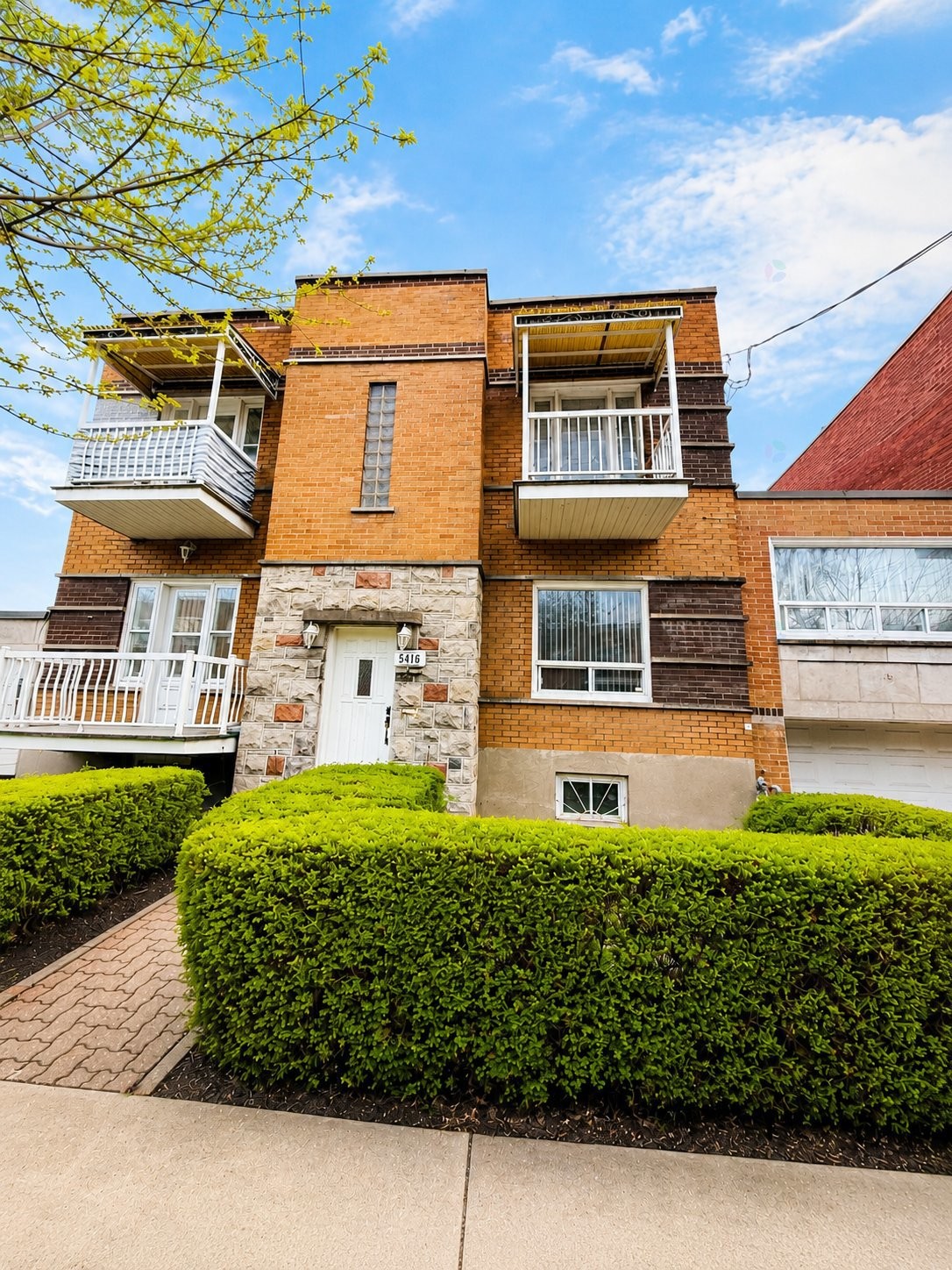 Front of Structure - 1-5416 14E Avenue, Montréal (Rosemont/La Petite-Patrie), QC - Outdoor
