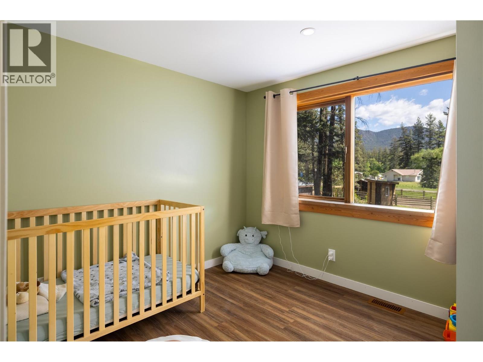 Bedroom 4 upstairs - 4644 97 Highway, Westwold, BC - Indoor Photo Showing Bedroom