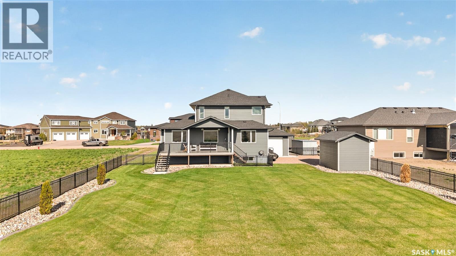 156 Iron Bridge Drive, Moose Jaw, SK - Outdoor With Deck Patio Veranda
