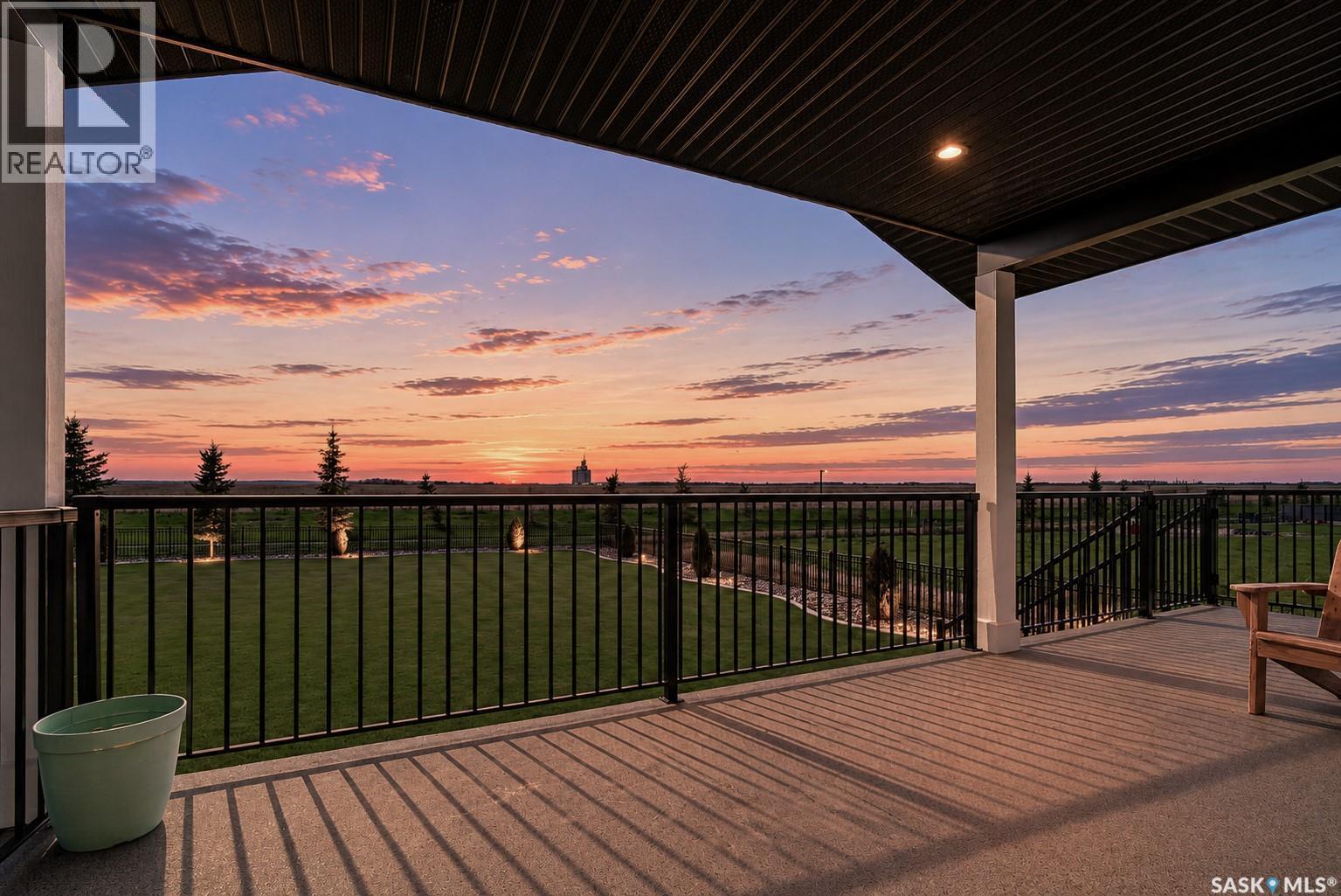 156 Iron Bridge Drive, Moose Jaw, SK - Outdoor With Deck Patio Veranda With View With Exterior