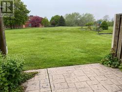 View to the west from patio. -