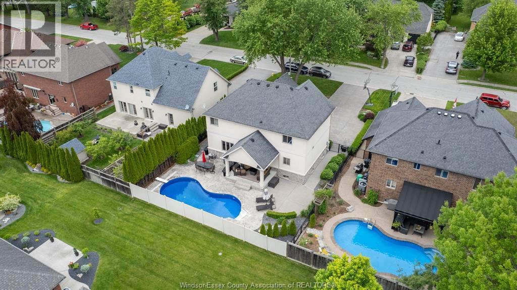 2105 Washington Boulevard, Lasalle, ON - Outdoor With In Ground Pool With Deck Patio Veranda With View