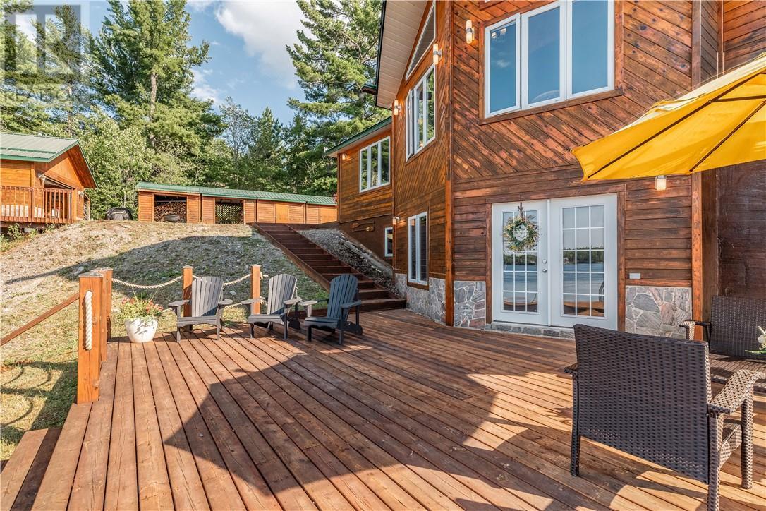 99 Curry Point, Markstay, ON - Outdoor With Deck Patio Veranda With Exterior