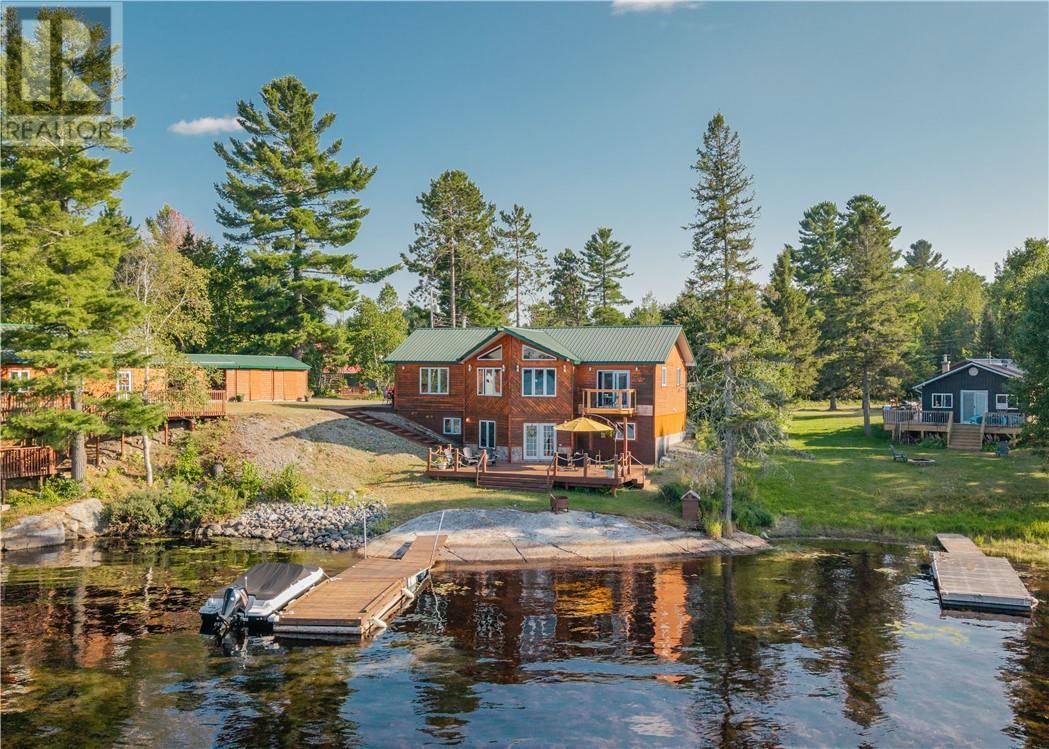 99 Curry Point, Markstay, ON - Outdoor With Body Of Water
