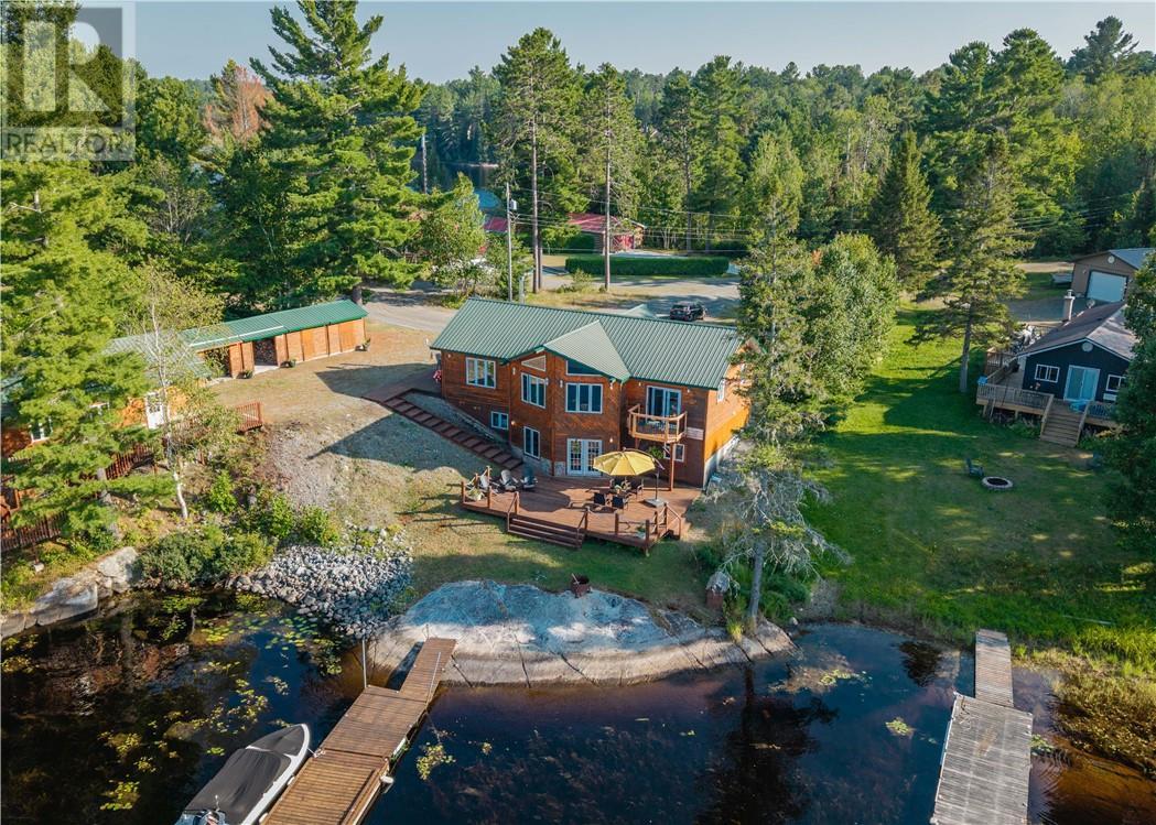 99 Curry Point, Markstay, ON - Outdoor With Body Of Water