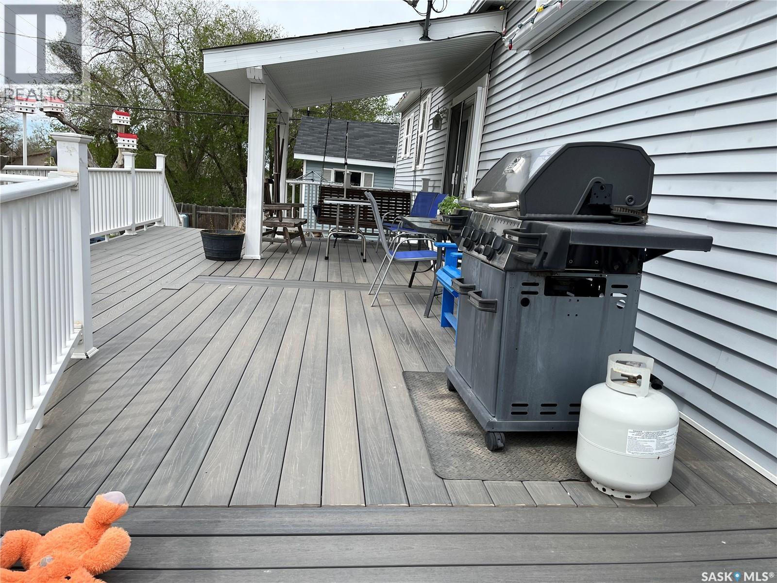 158 Municipal Road, Coronach, SK - Outdoor With Deck Patio Veranda With Exterior