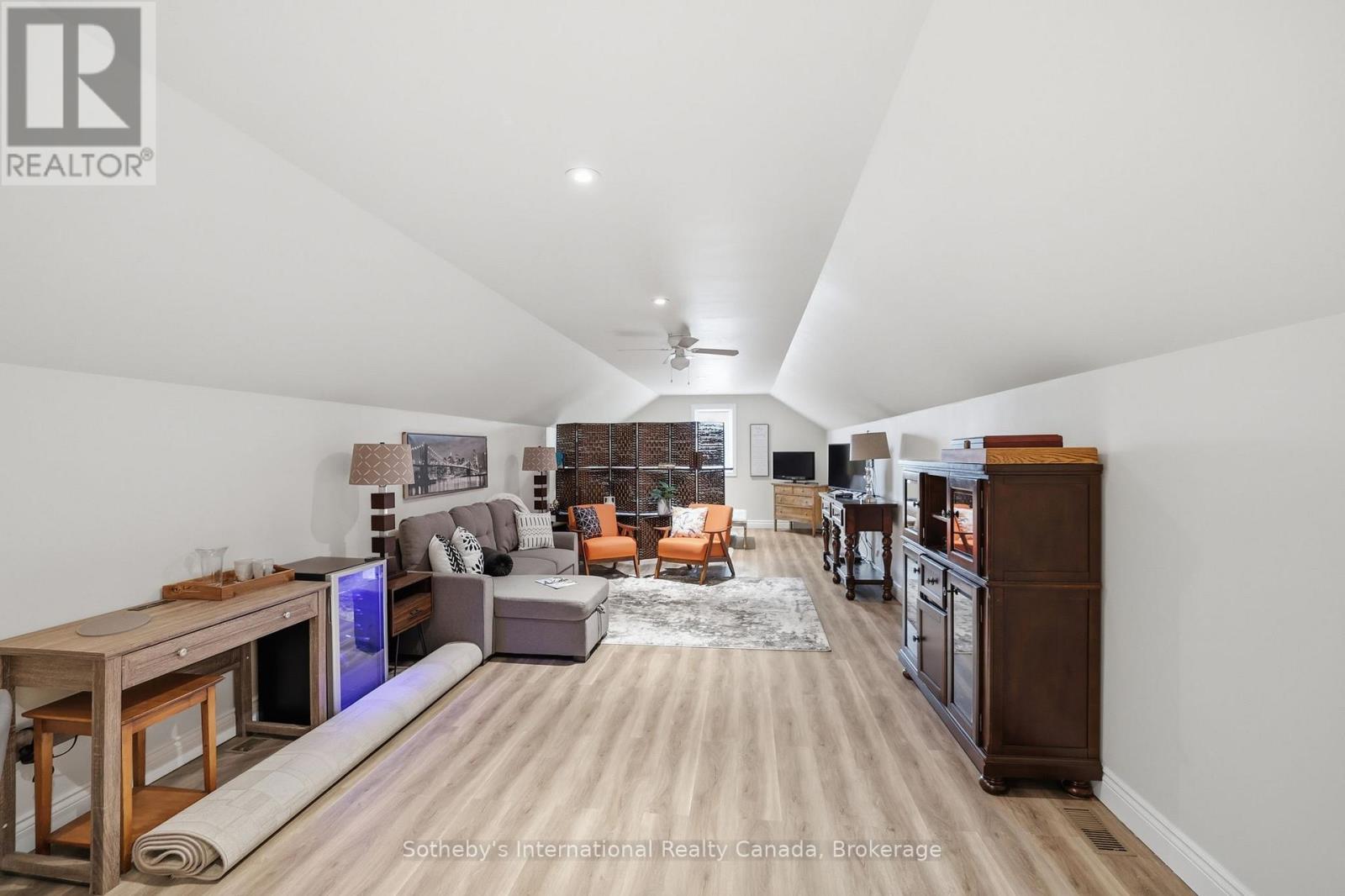 565332 Sideroad 7A, Grey Highlands, ON - Indoor Photo Showing Other Room With Fireplace