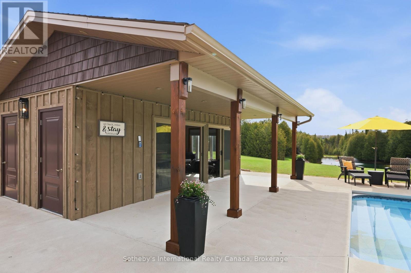 565332 Sideroad 7A, Grey Highlands, ON - Outdoor With In Ground Pool
