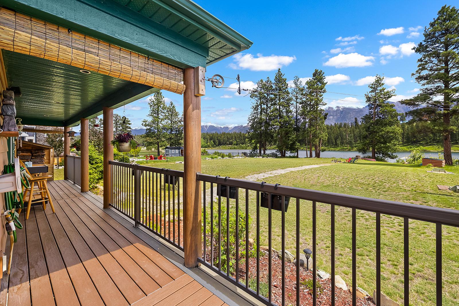 6738 Cameron Pond Road, Wasa, BC - Outdoor With Deck Patio Veranda With Exterior