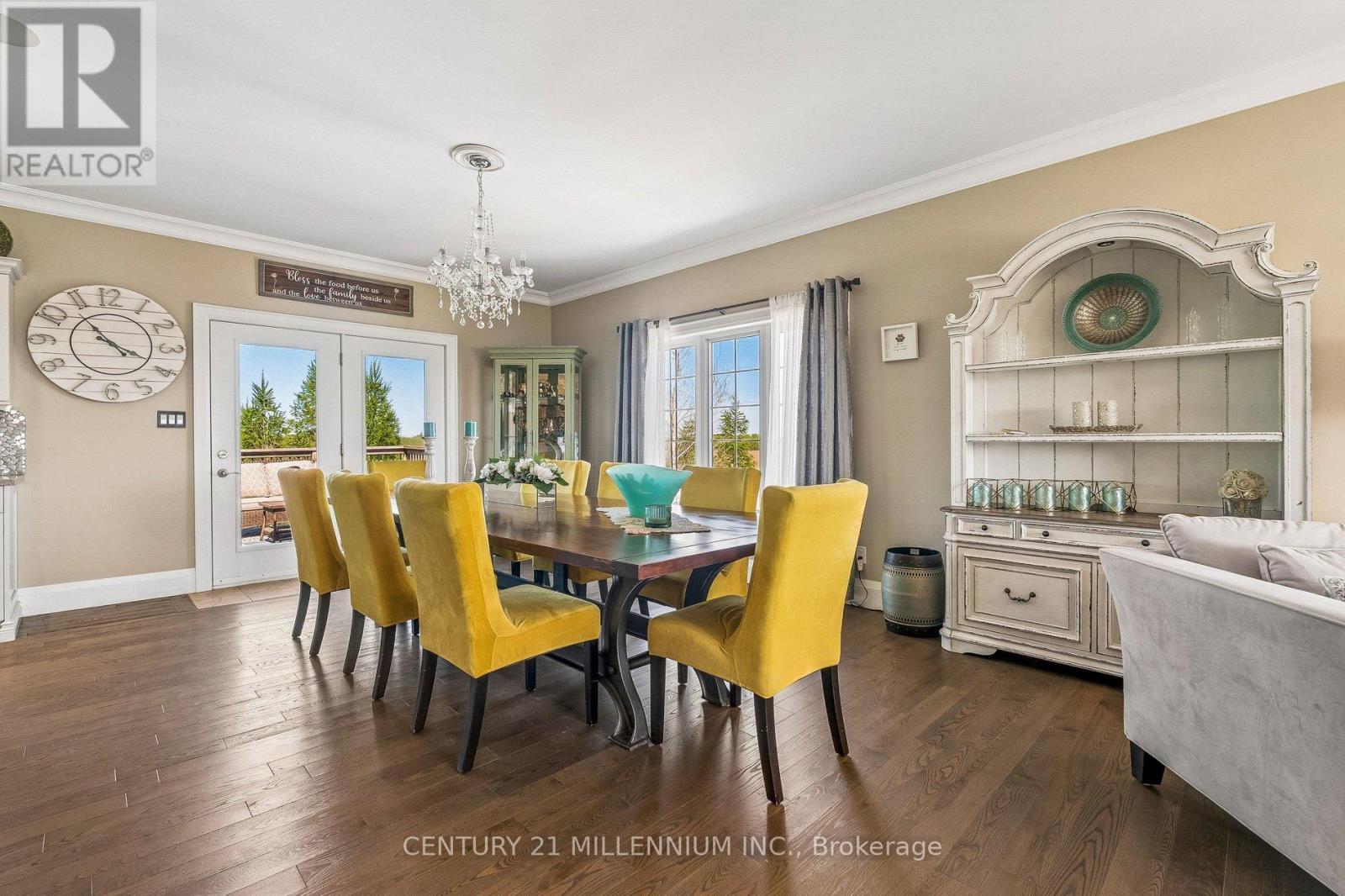 434541 4Th Line, Amaranth, ON - Indoor Photo Showing Dining Room