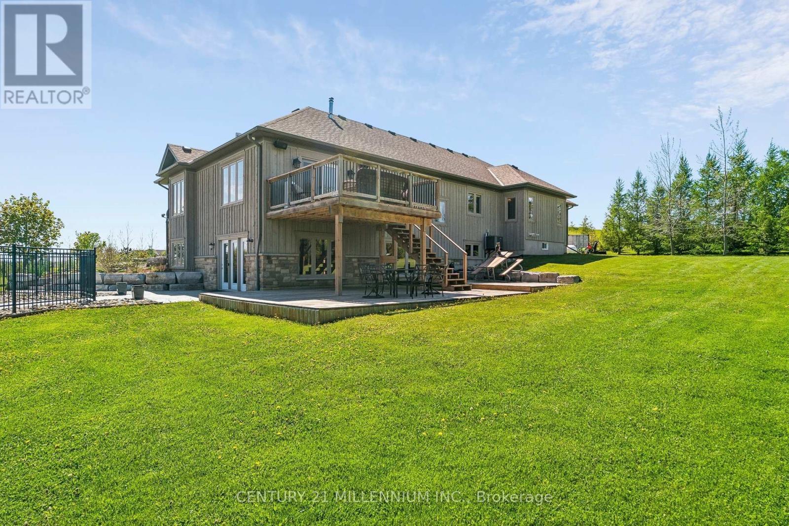 434541 4Th Line, Amaranth, ON - Outdoor With Deck Patio Veranda