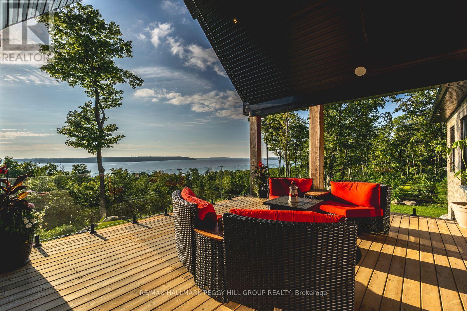 49 Melissa Lane, Tiny, ON - Outdoor With Deck Patio Veranda With View
