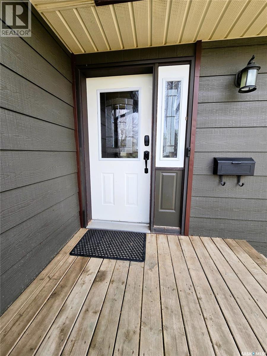 528 Dieppe Drive, Weyburn, SK - Outdoor With Deck Patio Veranda With Exterior