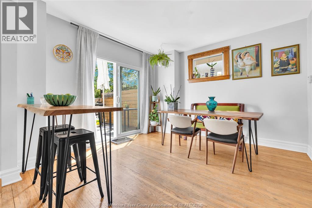 712 Gladstone, Windsor, ON - Indoor Photo Showing Dining Room