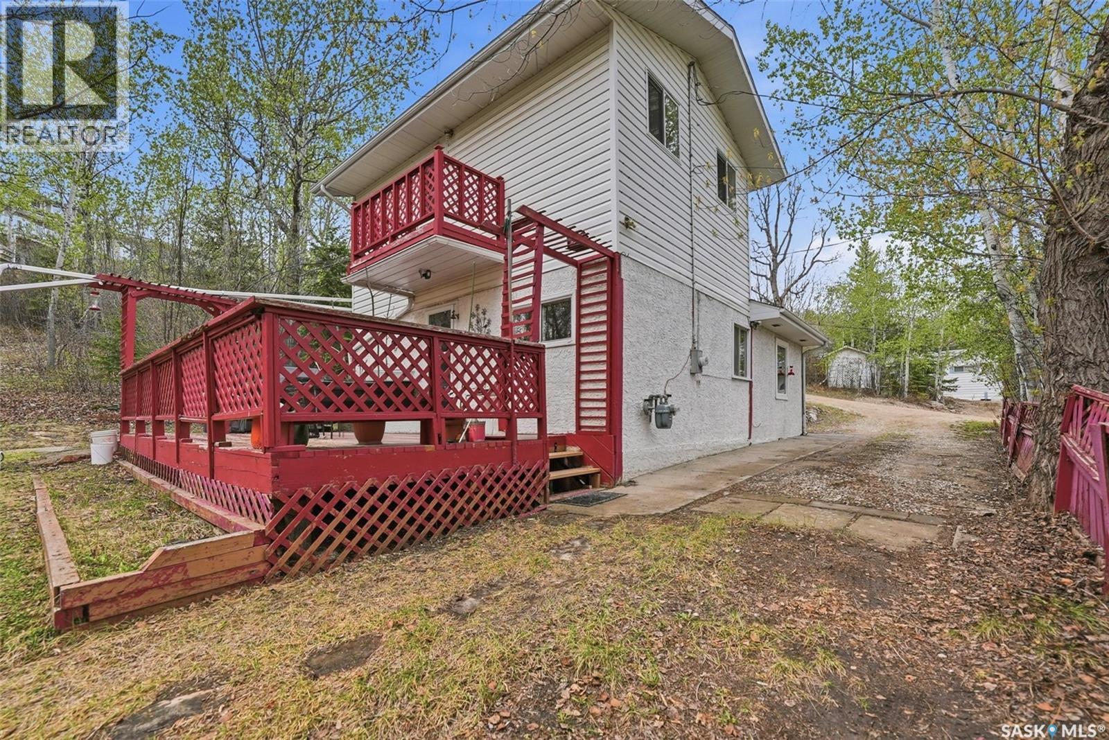 107-109 Shawondasse Drive, Manitou Beach, SK - Outdoor With Deck Patio Veranda