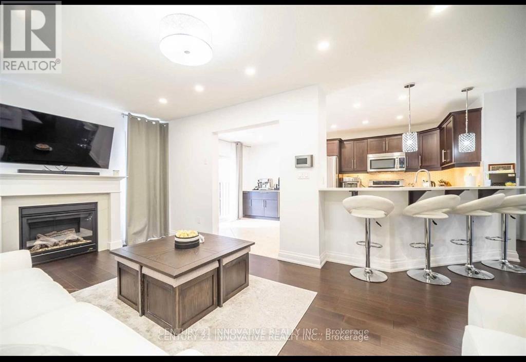 Upper - 165 Emick Drive, Hamilton, ON - Indoor With Fireplace