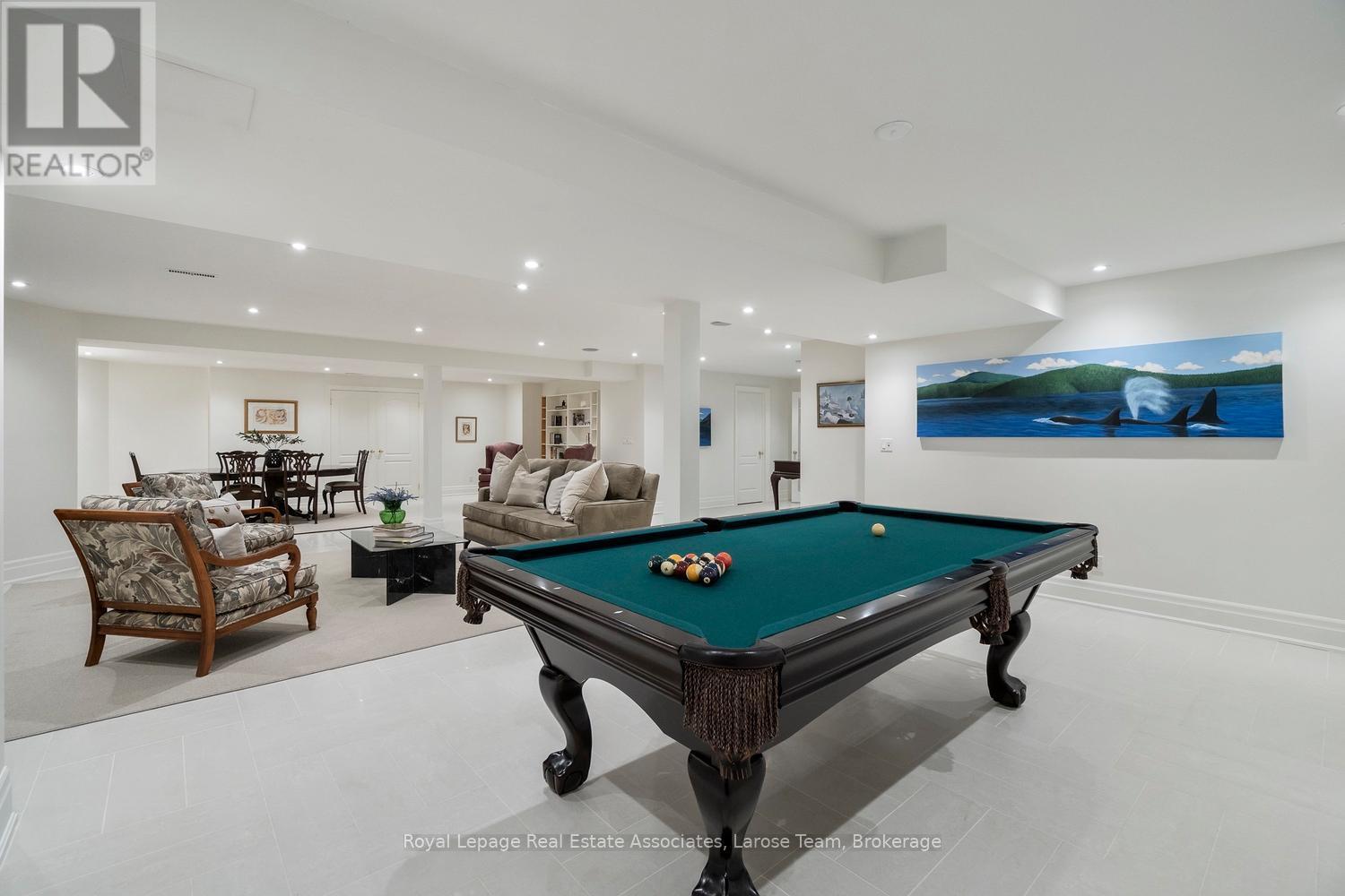 Finished Bsmt w/ 8 Foot Ceilings & Pot Lights - 562 Gladwyne Court, Mississauga, ON - Indoor Photo Showing Other Room