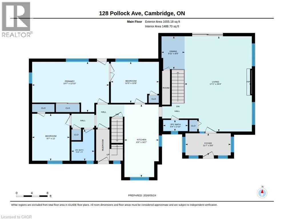 Floor plan - 128 Pollock Avenue, Cambridge, ON - Other