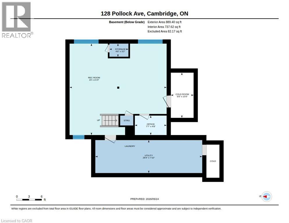 Floor plan - 128 Pollock Avenue, Cambridge, ON - Other