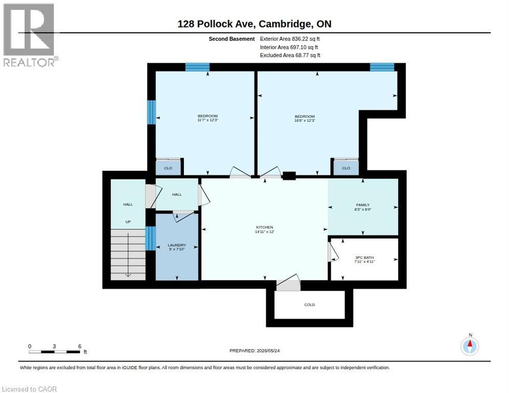 Floor plan - 128 Pollock Avenue, Cambridge, ON - Other