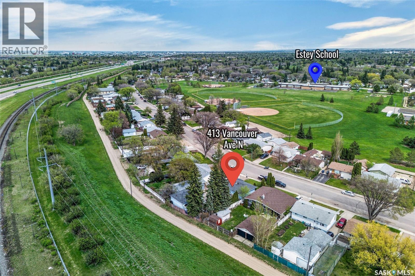 413 Vancouver Avenue N, Saskatoon, SK - Outdoor With View