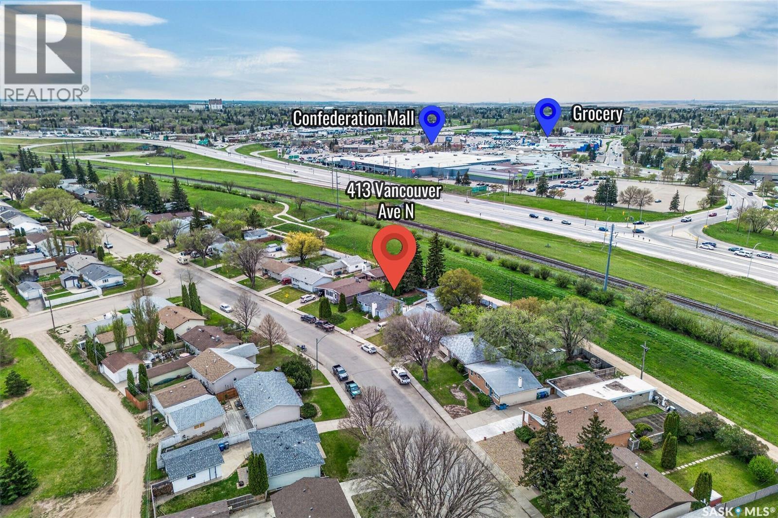 413 Vancouver Avenue N, Saskatoon, SK - Outdoor With View